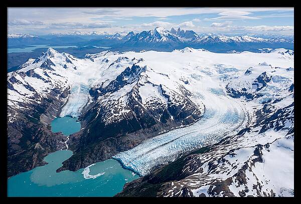 Los Glaciares National Park Aerial View