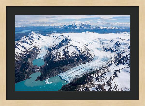 Los Glaciares National Park Aerial View