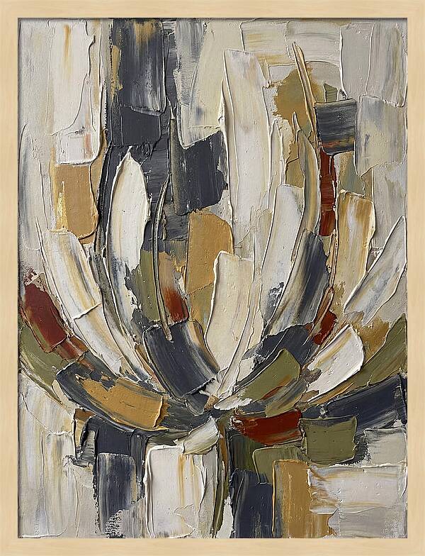 Lotus Blossom In Abstract Form