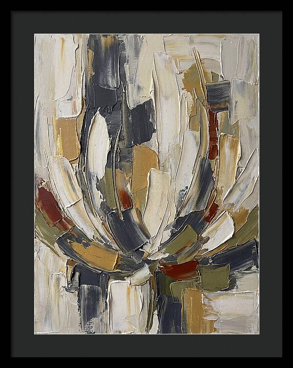 Lotus Blossom In Abstract Form