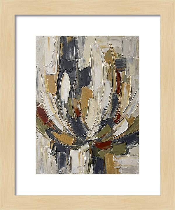 Lotus Blossom In Abstract Form