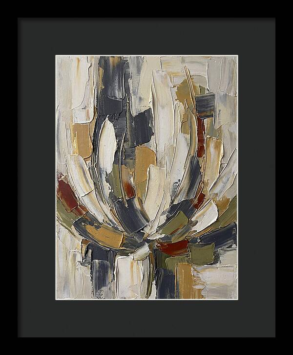 Lotus Blossom In Abstract Form
