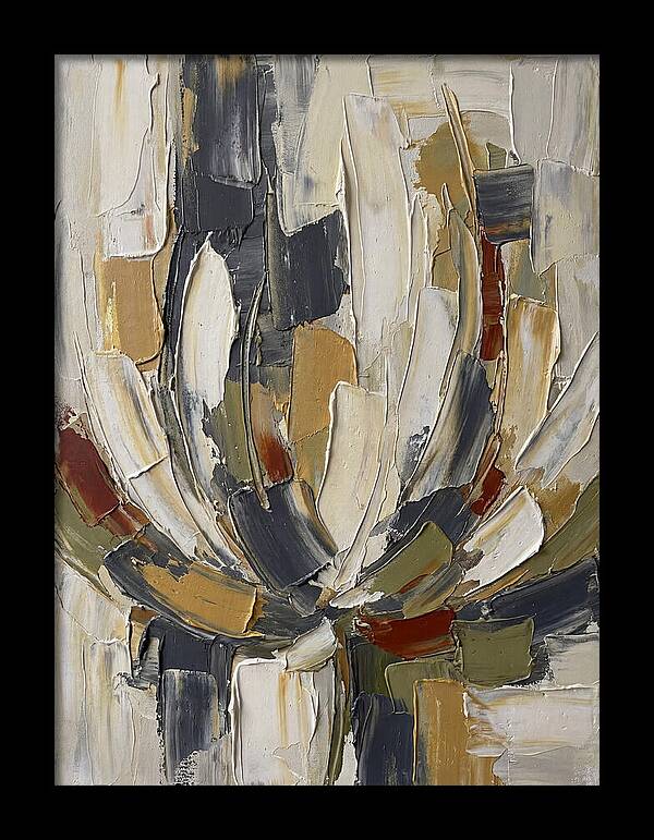 Lotus Blossom In Abstract Form