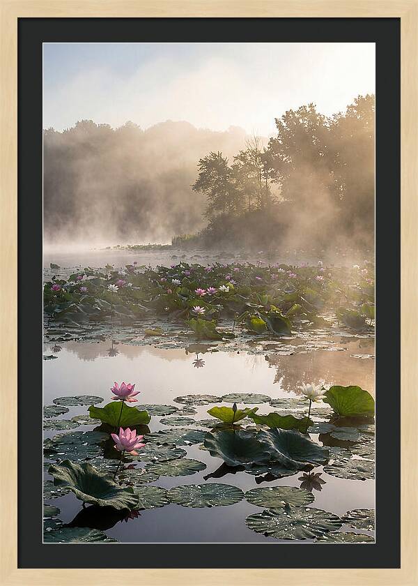 Lotus Lake Serenity