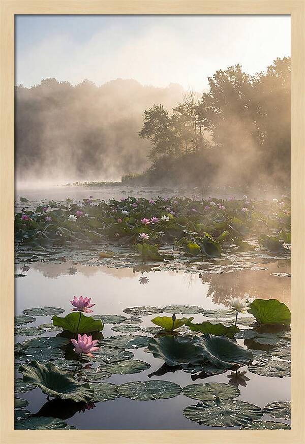 Lotus Lake Serenity