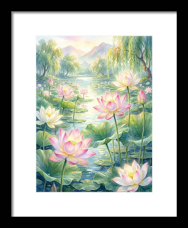 Lotus Pond Serenity
