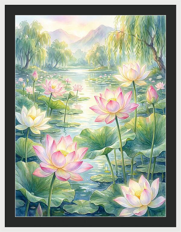 Lotus Pond Serenity
