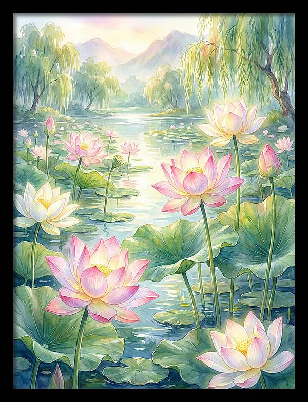 Lotus Pond Serenity