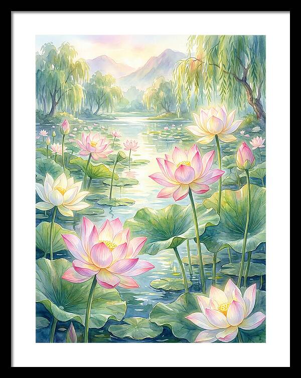 Lotus Pond Serenity