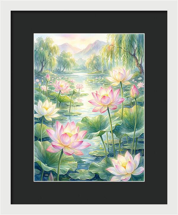 Lotus Pond Serenity