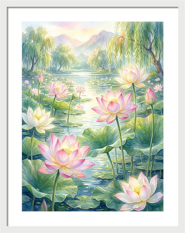 Lotus Pond Serenity