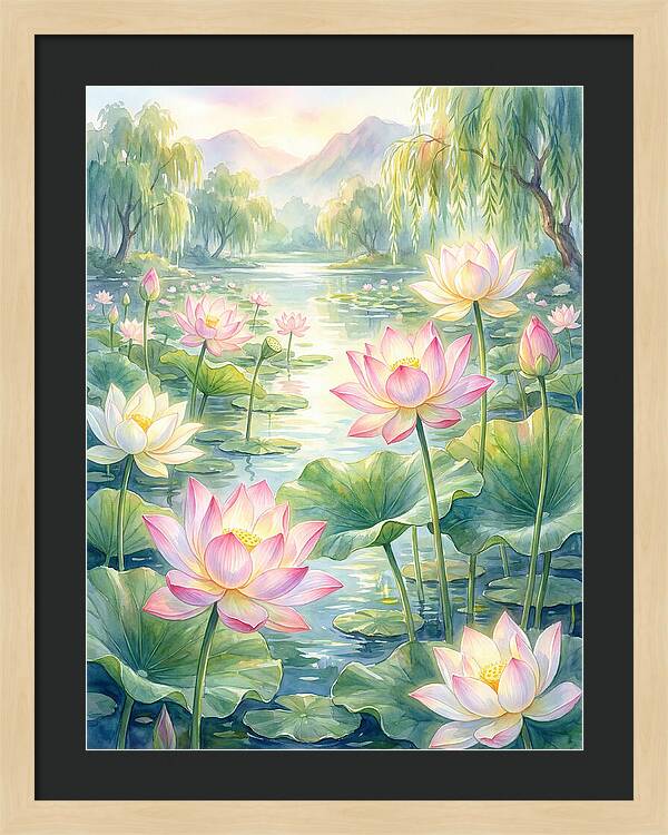 Lotus Pond Serenity