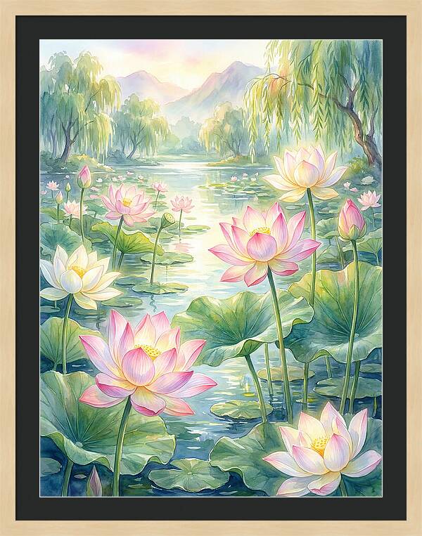 Lotus Pond Serenity