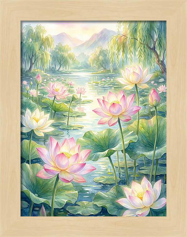 Lotus Pond Serenity