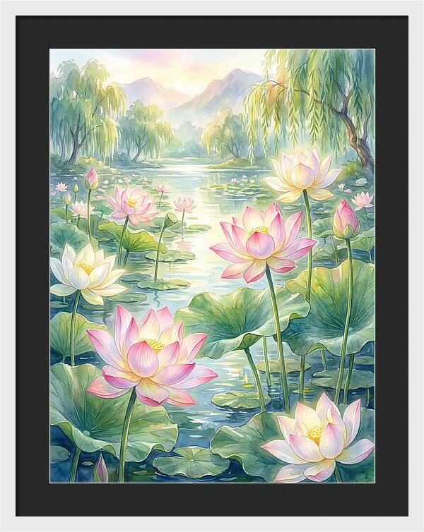 Lotus Pond Serenity