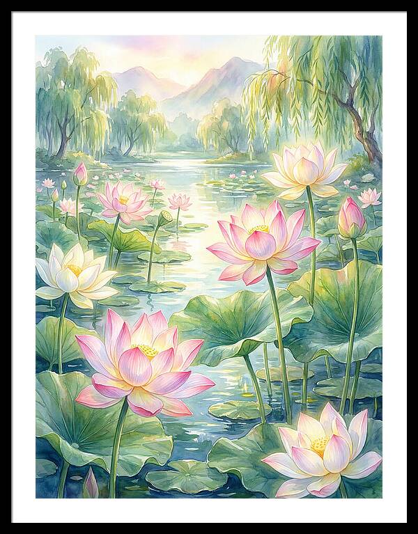 Lotus Pond Serenity