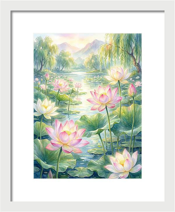 Lotus Pond Serenity