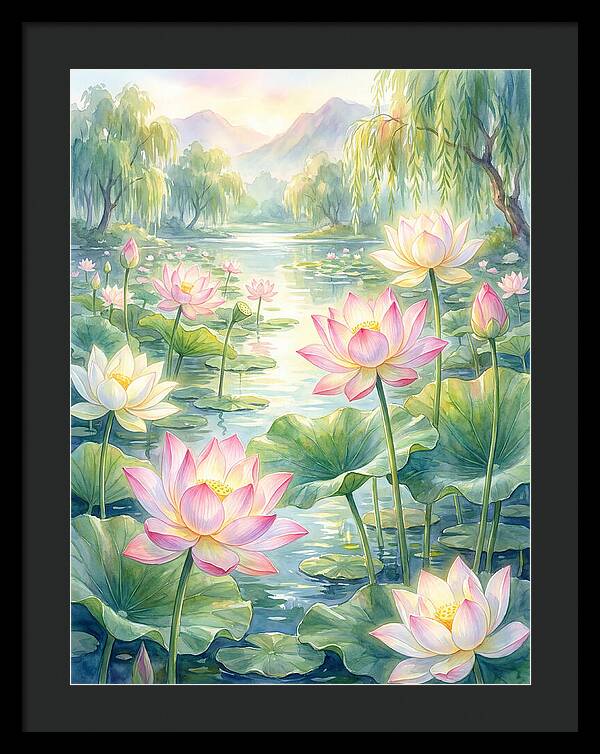 Lotus Pond Serenity