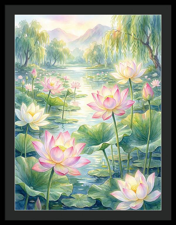 Lotus Pond Serenity