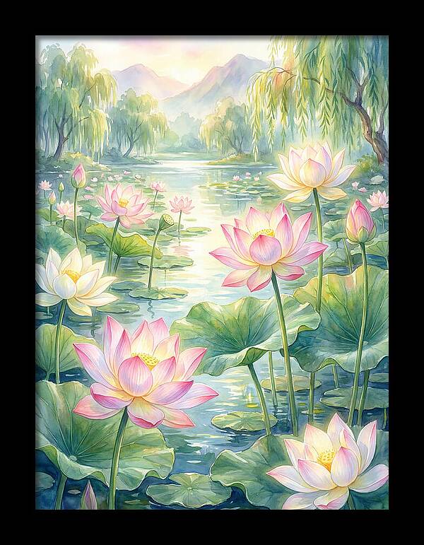 Lotus Pond Serenity