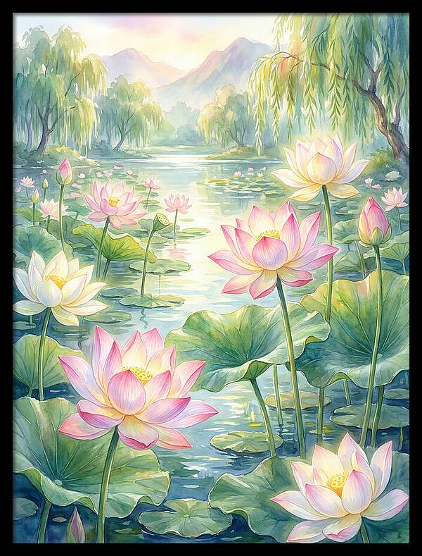 Lotus Pond Serenity