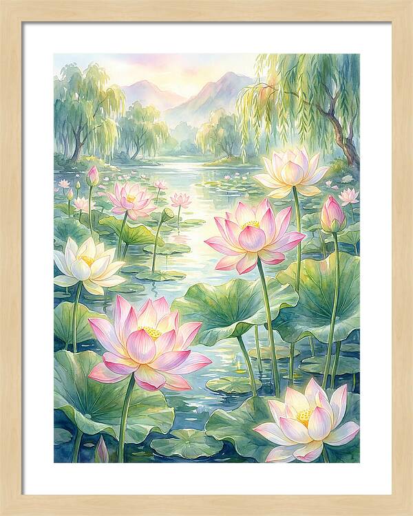 Lotus Pond Serenity