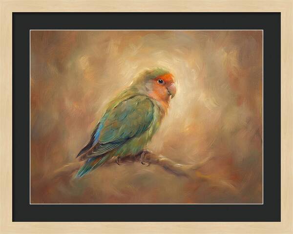 Lovebird In Glow