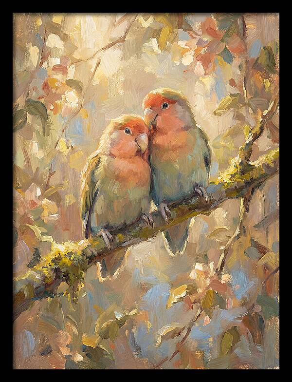 Lovebirds In Harmony
