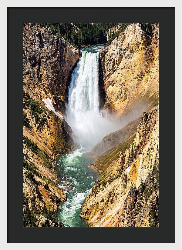 Lower Falls Of The Yellowstone