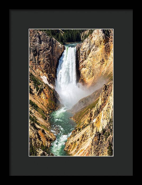 Lower Falls Of The Yellowstone