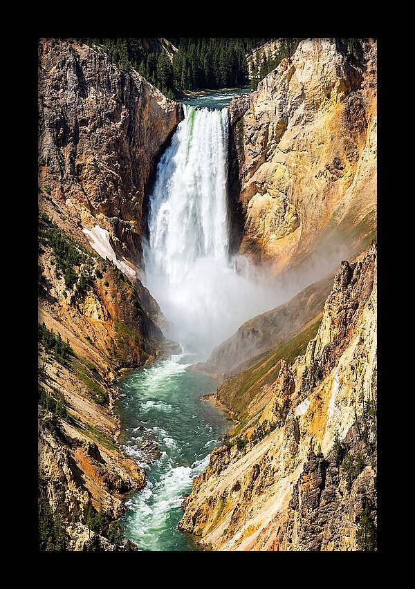 Lower Falls Of The Yellowstone
