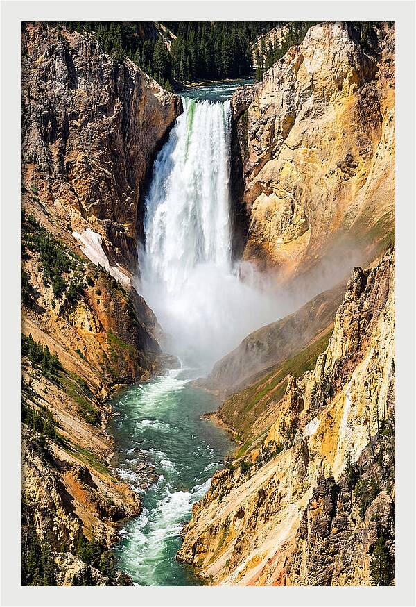 Lower Falls Of The Yellowstone