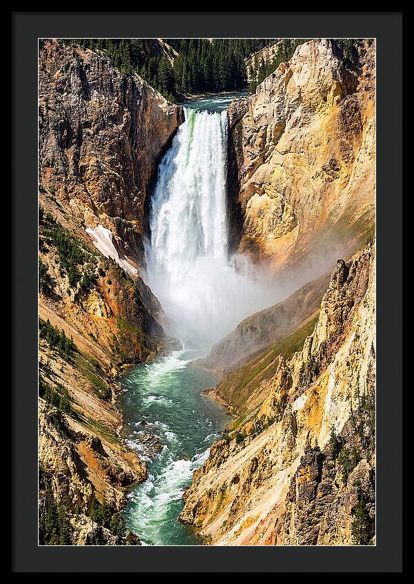 Lower Falls Of The Yellowstone