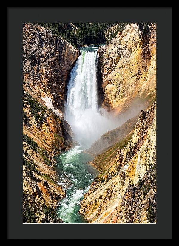 Lower Falls Of The Yellowstone