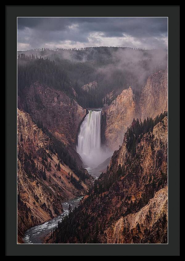 Lower Falls Of Yellowstone