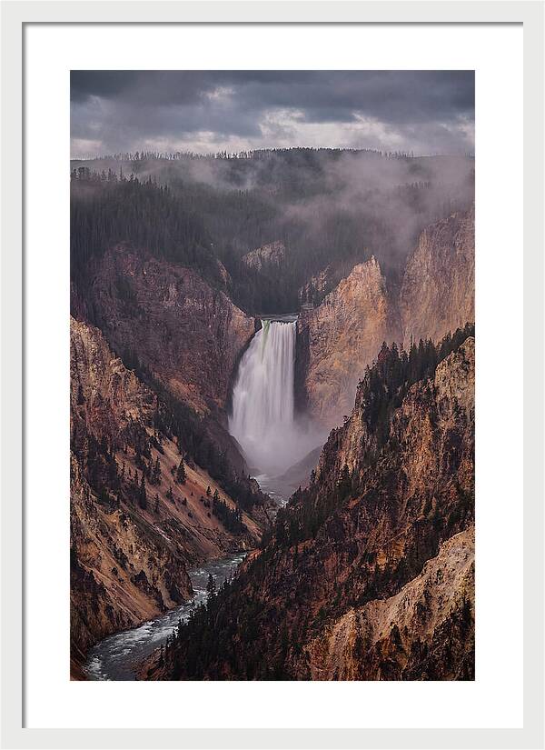 Lower Falls Of Yellowstone