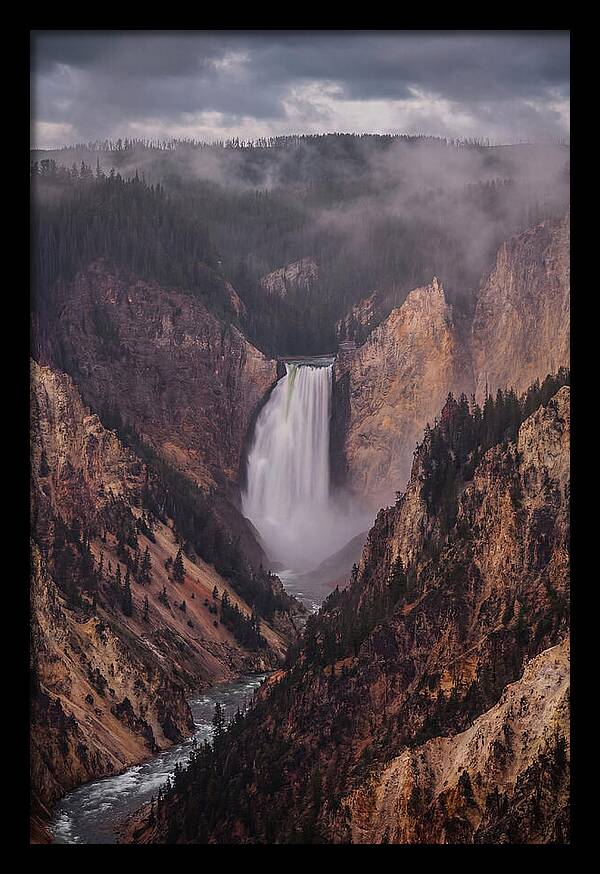 Lower Falls Of Yellowstone