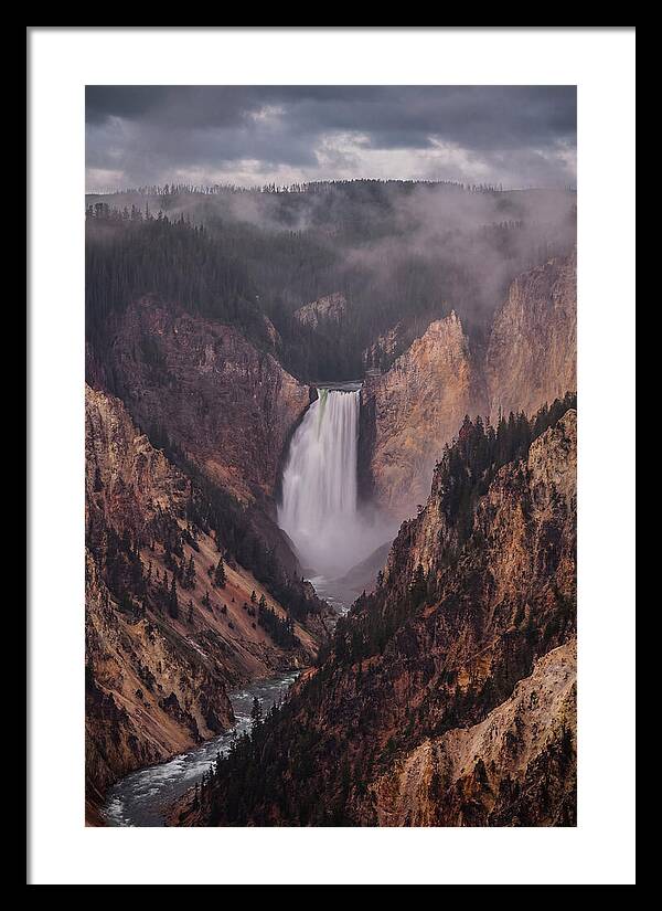 Lower Falls Of Yellowstone