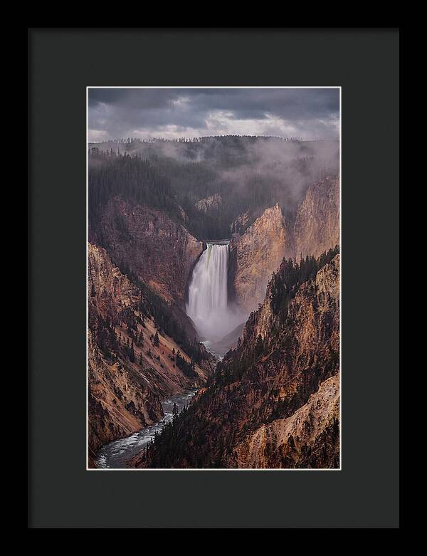 Lower Falls Of Yellowstone