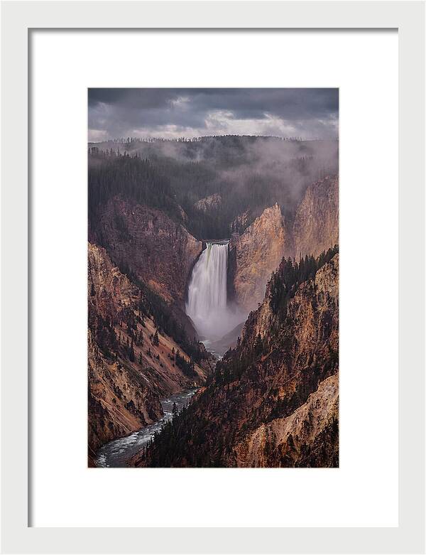Lower Falls Of Yellowstone