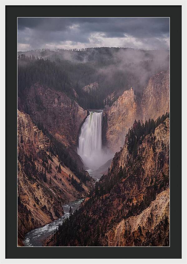 Lower Falls Of Yellowstone