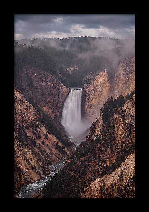 Lower Falls Of Yellowstone