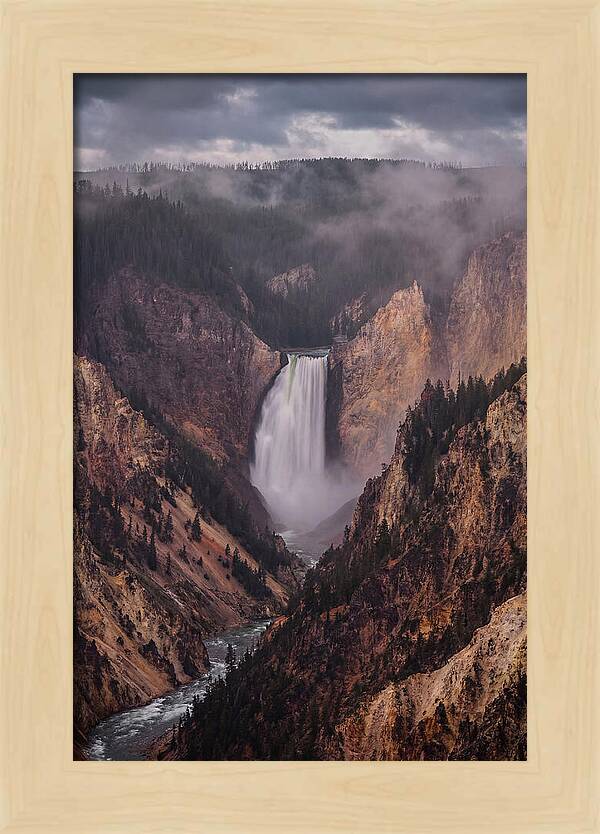 Lower Falls Of Yellowstone