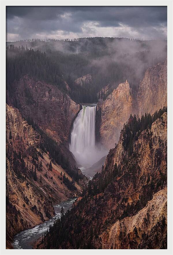 Lower Falls Of Yellowstone