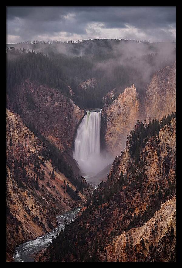 Lower Falls Of Yellowstone