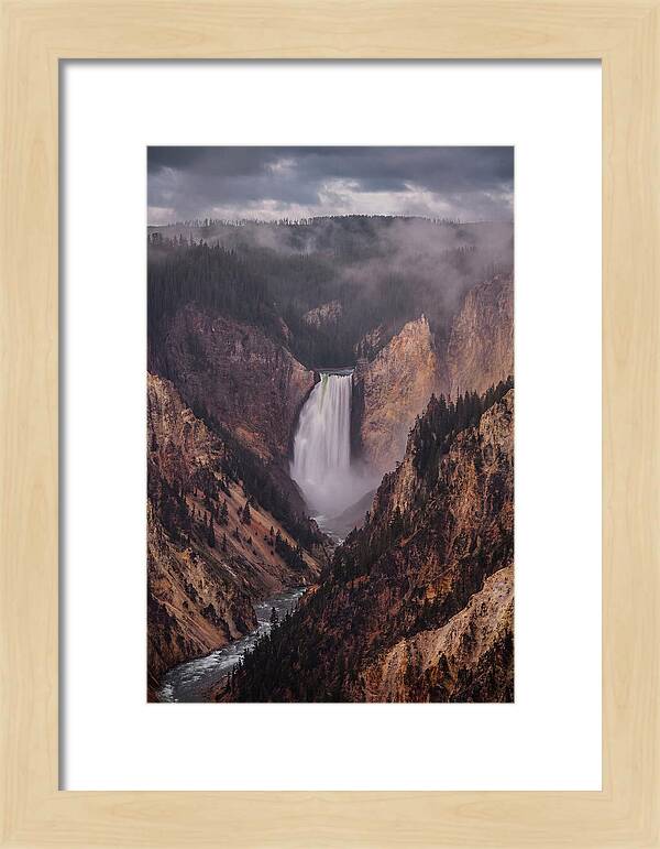 Lower Falls Of Yellowstone
