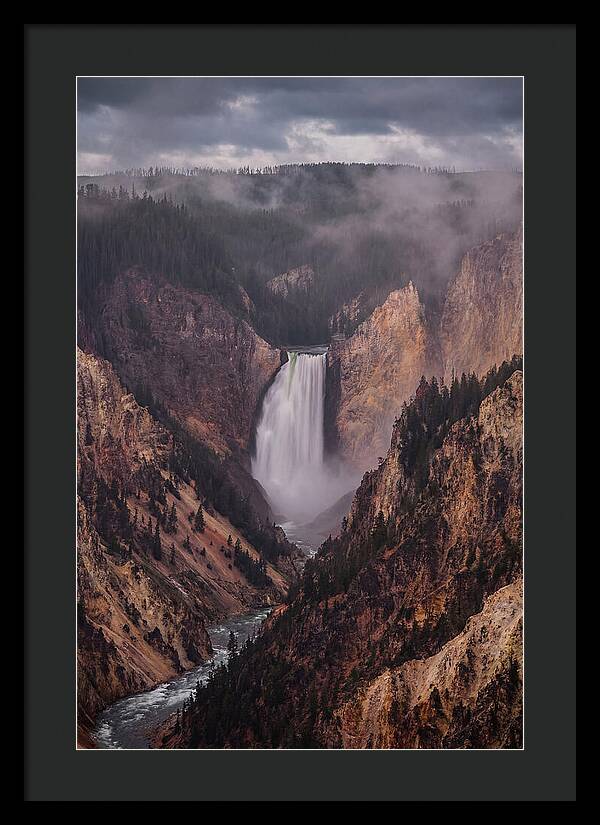 Lower Falls Of Yellowstone