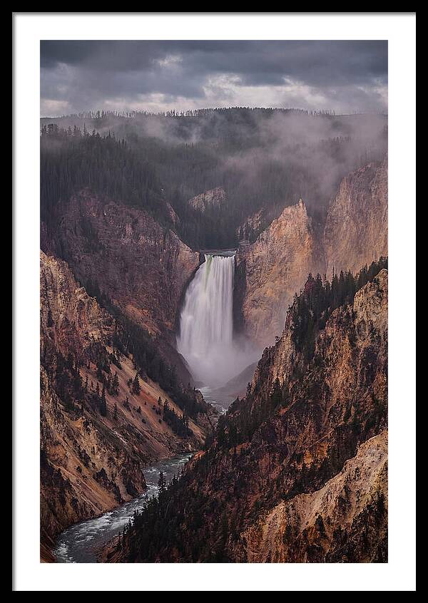 Lower Falls Of Yellowstone