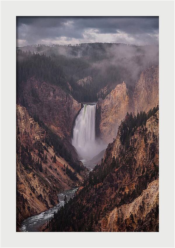 Lower Falls Of Yellowstone