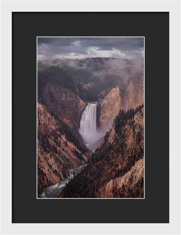 Lower Falls Of Yellowstone